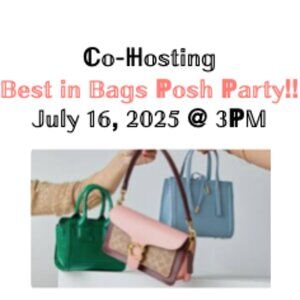 I'm Co-Hosting - Best In Bags Party!!